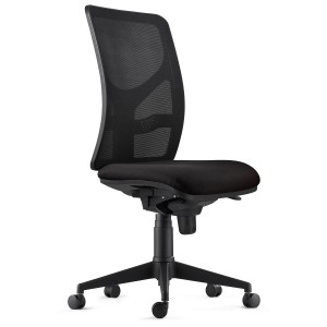 Silla de Oficina MILO en Tela color Negro