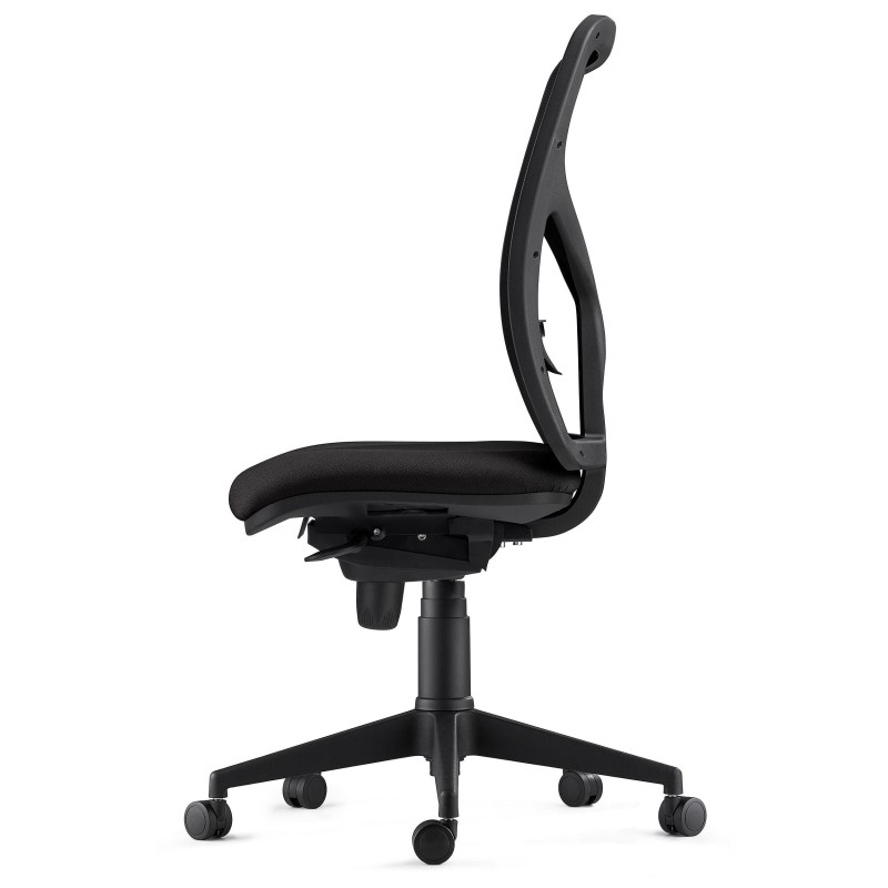 Silla de Oficina MILO en Tela color Negro