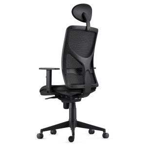 Silla de Oficina BAIKAL en Tela color Negro