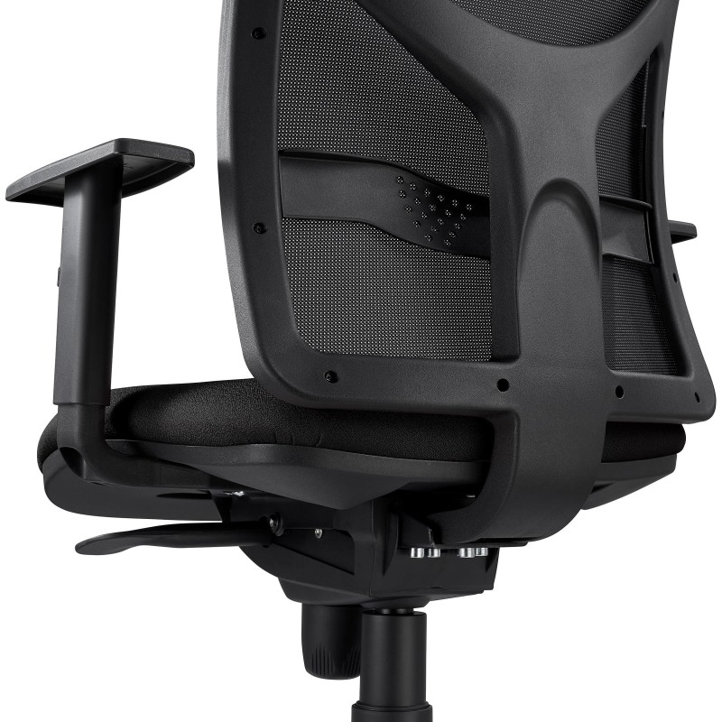 Silla de Oficina BAIKAL en Tela color Negro