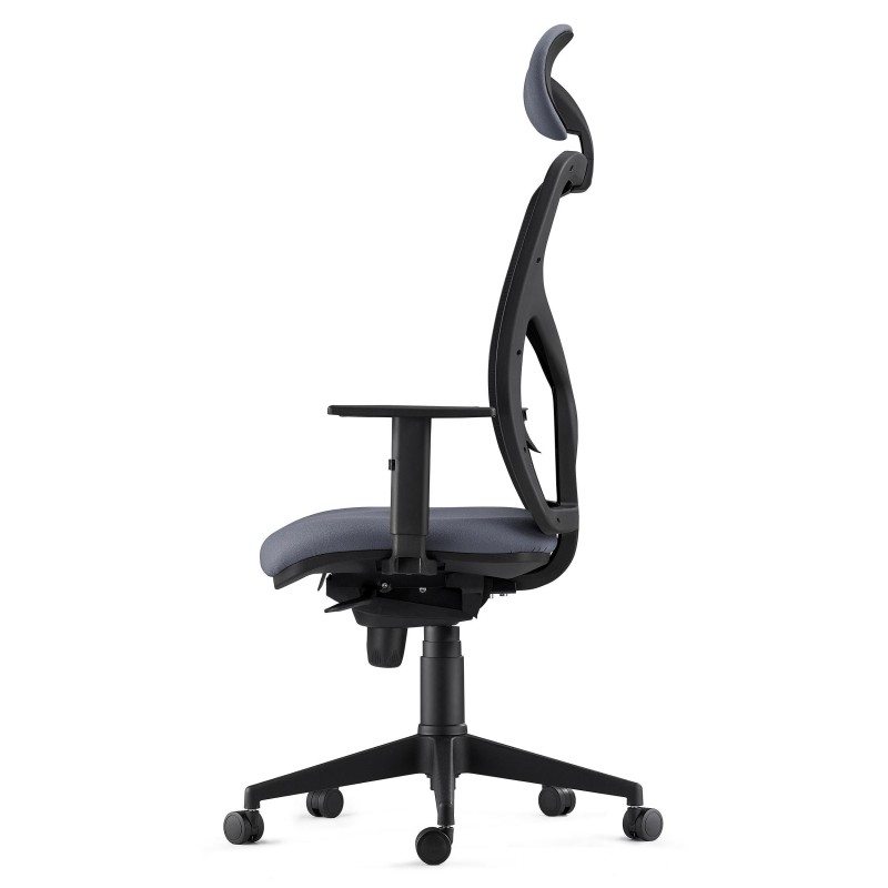 Silla de Oficina BAIKAL en Tela color Negro