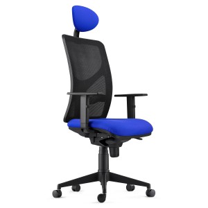 Silla de Oficina BAIKAL en Tela color Negro