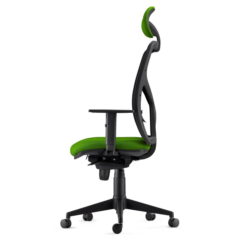 Silla de Oficina BAIKAL en Tela color Negro
