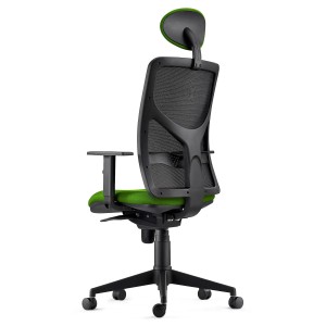 Silla de Oficina BAIKAL en Tela color Negro