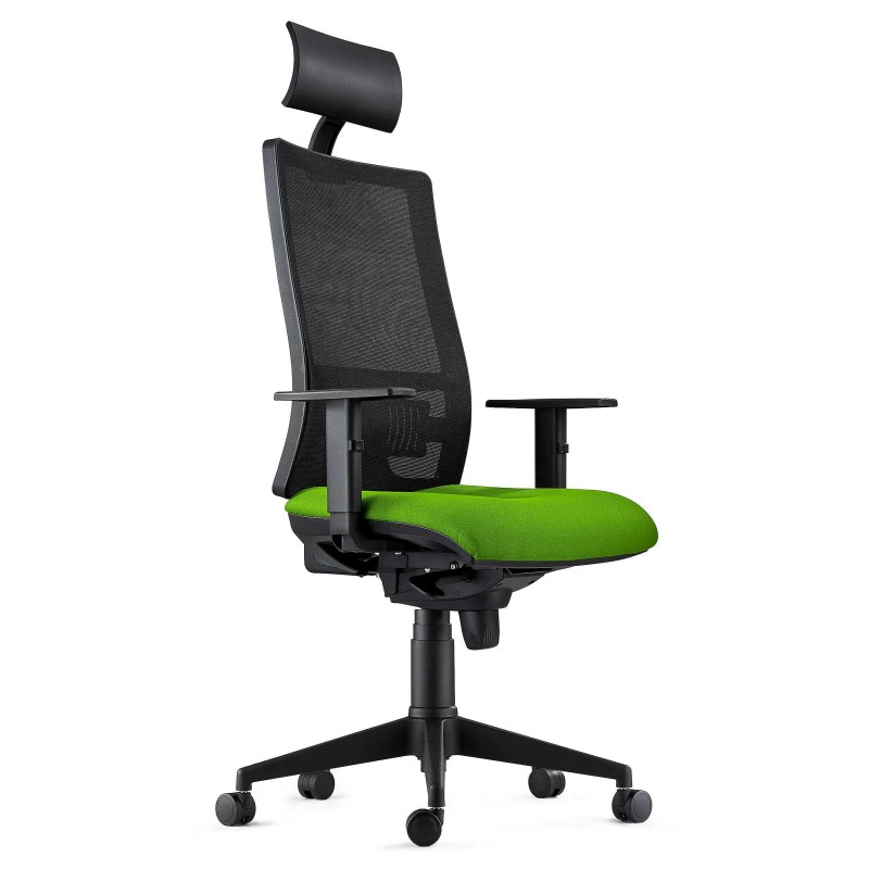Silla Ergonómica MARSA, homologada 8h, negro
