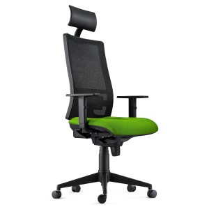 Silla Ergonómica MARSA, homologada 8h, negro