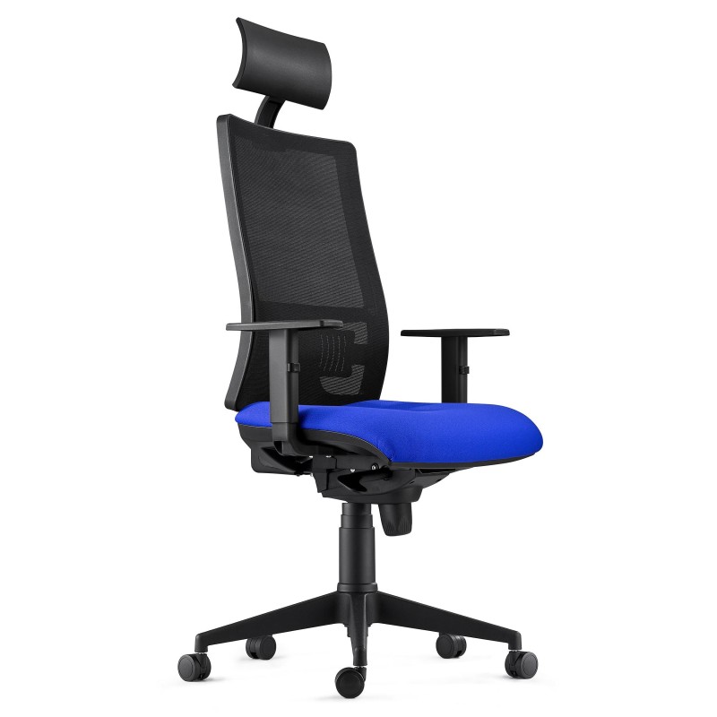 Silla Ergonómica MARSA, homologada 8h, negro