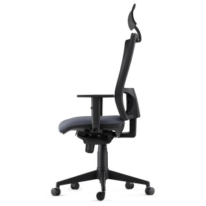 Silla Ergonómica MARSA, homologada 8h, negro