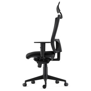 Silla Ergonómica MARSA, homologada 8h, negro