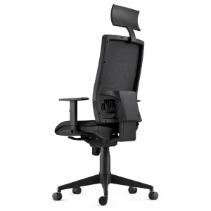 Silla Ergonómica MARSA, homologada 8h, negro