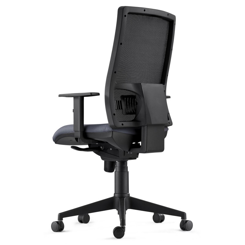 Silla Ergonómica EMERSON, homologada 8h, negro