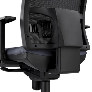 Silla Ergonómica EMERSON, homologada 8h, negro