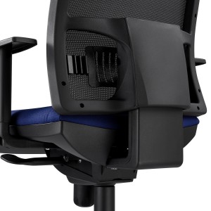 Silla Ergonómica EMERSON, homologada 8h, negro