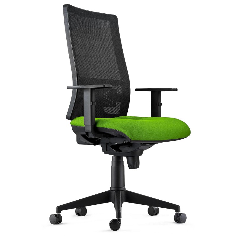 Silla Ergonómica EMERSON, homologada 8h, negro