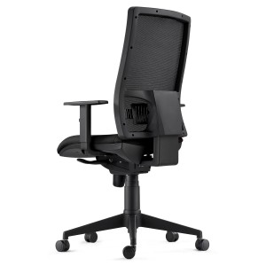 Silla Ergonómica EMERSON, homologada 8h, negro