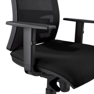 Silla Ergonómica EMERSON, homologada 8h, negro