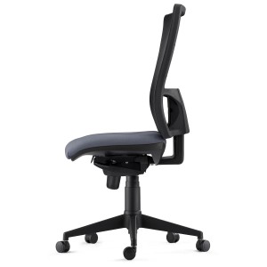 Silla Ergonómica EMERSON, sin brazos, homologada 8h, negro y negro