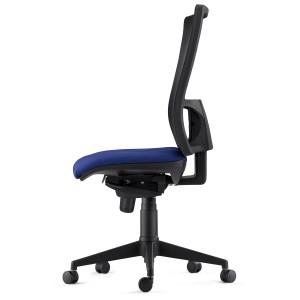 Silla Ergonómica EMERSON, sin brazos, homologada 8h, negro y negro