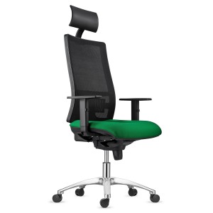 Silla Ergonómica MARSA, homologada 8h, negro
