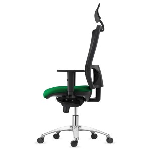 Silla Ergonómica MARSA, homologada 8h, negro