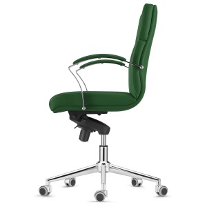 Sillón de Oficina RABAT, gran dalidad, piel negra