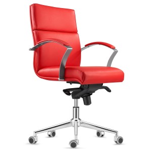Sillón de Oficina RABAT, gran dalidad, piel negra