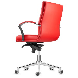 Sillón de Oficina RABAT, gran dalidad, piel negra