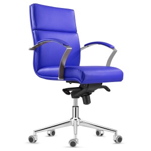 Sillón de Oficina RABAT, gran dalidad, piel negra