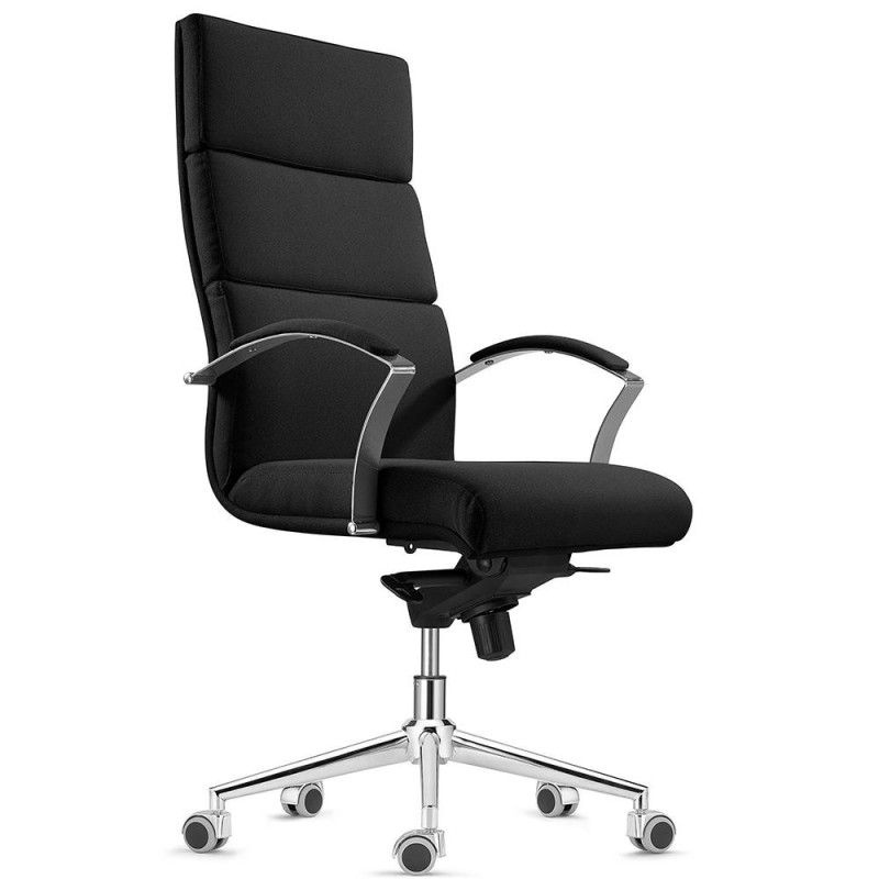Sillón de Oficina RABAT PRO TELA, gran dalidad, negro