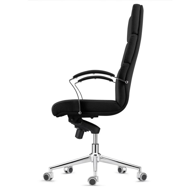 Sillón de Oficina RABAT PRO TELA, gran dalidad, negro