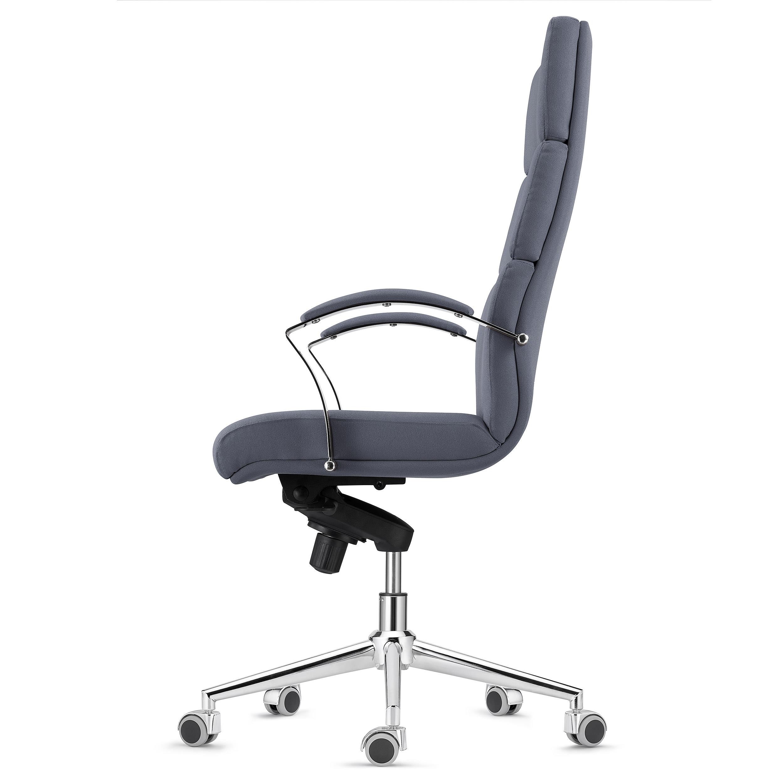 Sillón de Oficina RABAT, en Tela color Negro, Basculante, Gran Calidad y Diseño