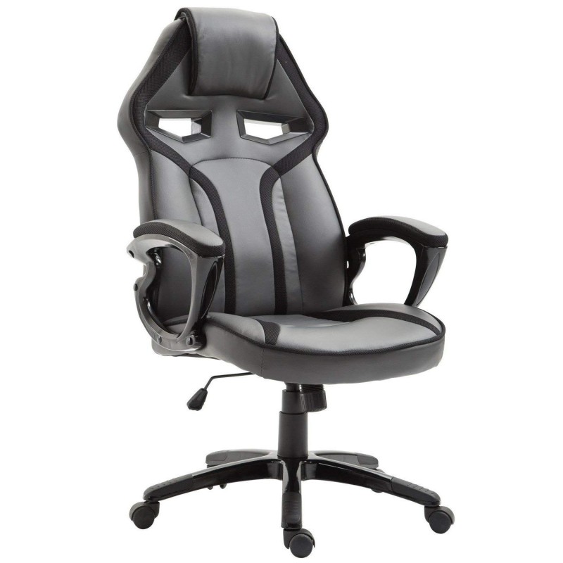 Silla Gaming GOTAM en Piel color Amarillo