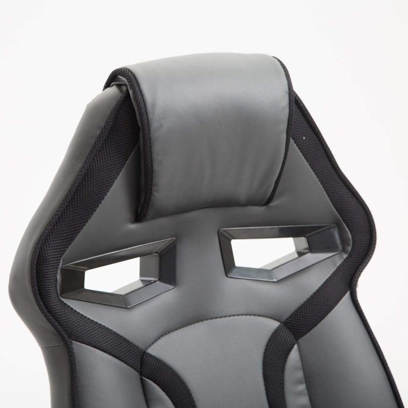 Silla Gaming GOTAM en Piel color Amarillo