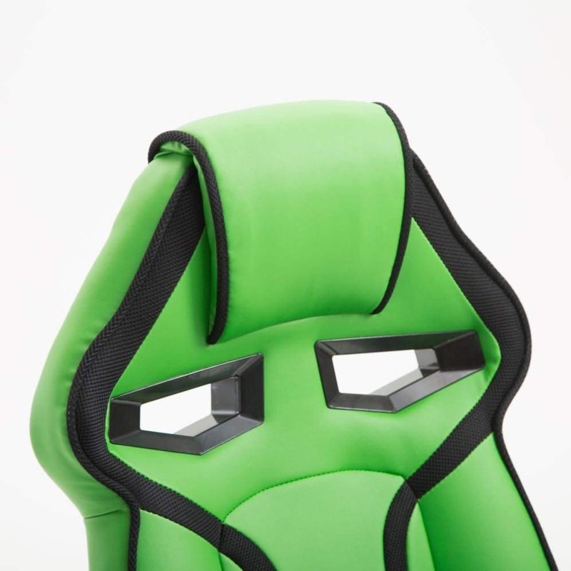 Silla Gaming GOTAM en Piel color Amarillo