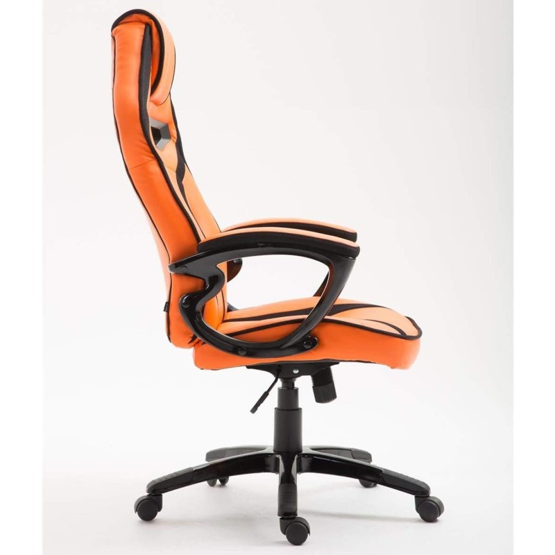 Silla Gaming GOTAM en Piel color Amarillo