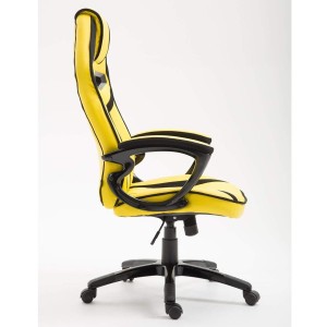 Silla Gaming GOTAM en Piel color Amarillo