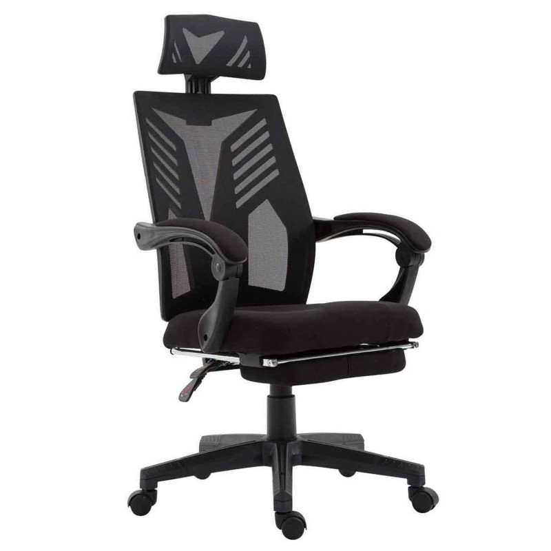 Silla Gaming NEON en Malla Transpirable Negra