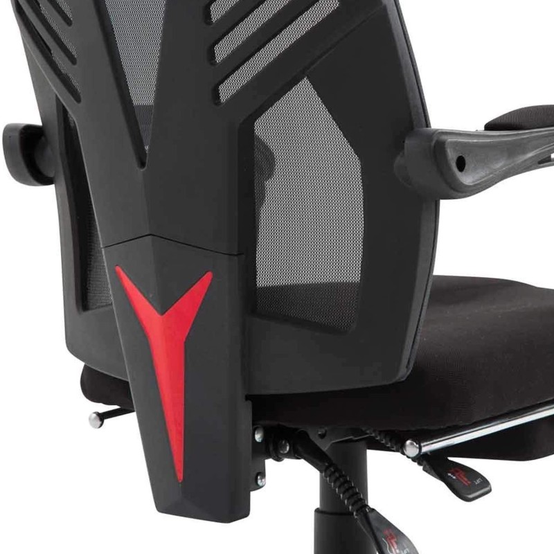 Silla Gaming NEON en Malla Transpirable Negra