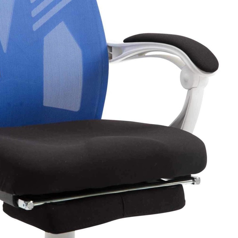 Silla Gaming NEON WHITE en Malla Transpirable Negra