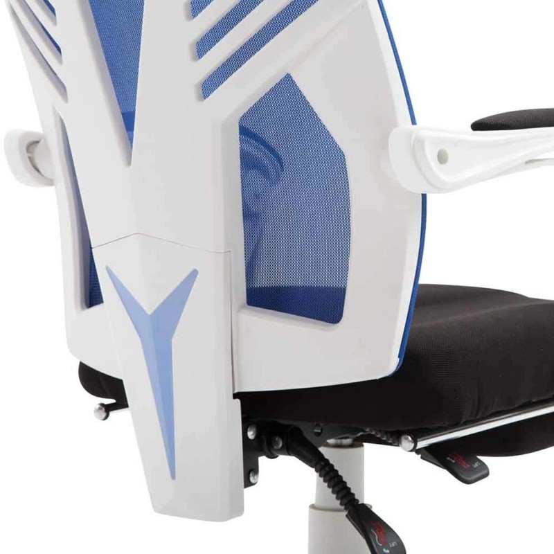 Silla Gaming NEON WHITE en Malla Transpirable Negra