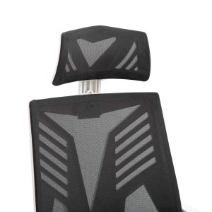 Silla Gaming NEON WHITE en Malla Transpirable Negra