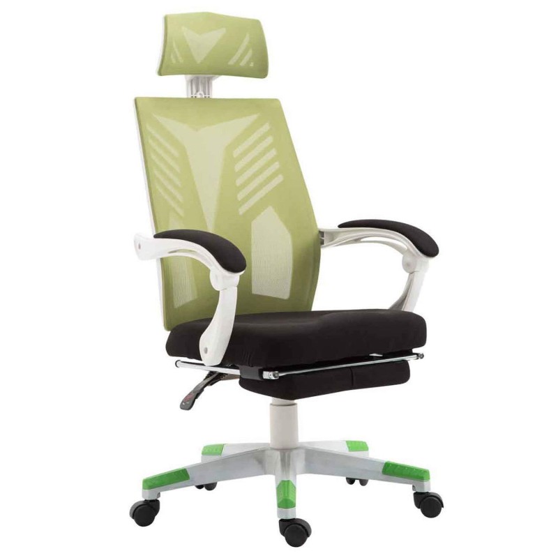 Silla Gaming NEON WHITE en Malla Transpirable Negra