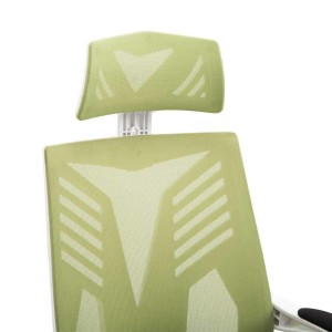 Silla Gaming NEON WHITE en Malla Transpirable Negra