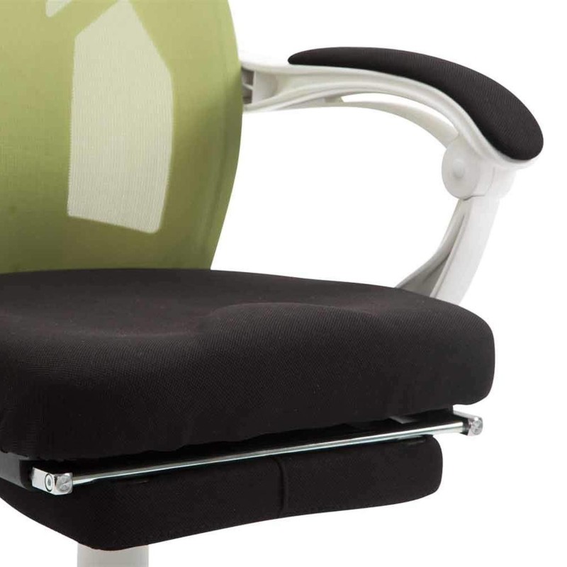 Silla Gaming NEON WHITE en Malla Transpirable Negra