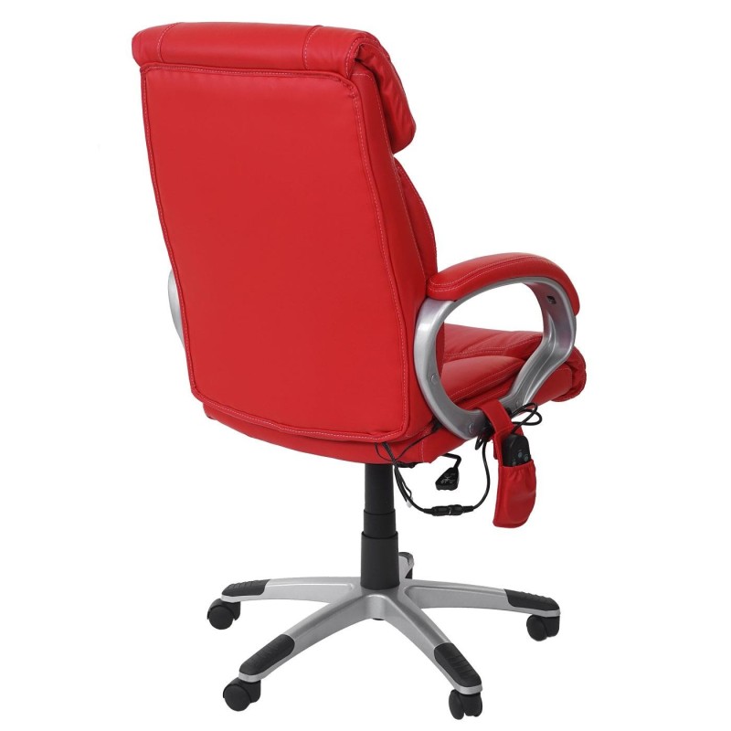 Sillón de oficina SANTIAGO MASAJE, uso 8h, negro
