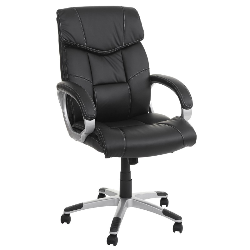 Sillón de oficina SANTIAGO MASAJE, uso 8h, negro