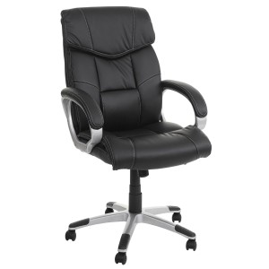 Sillón de oficina SANTIAGO MASAJE, uso 8h, negro