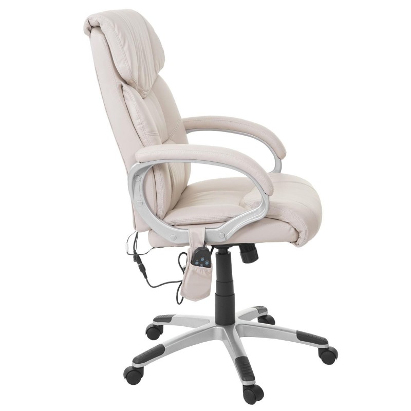 Sillón de oficina SANTIAGO MASAJE, uso 8h, negro