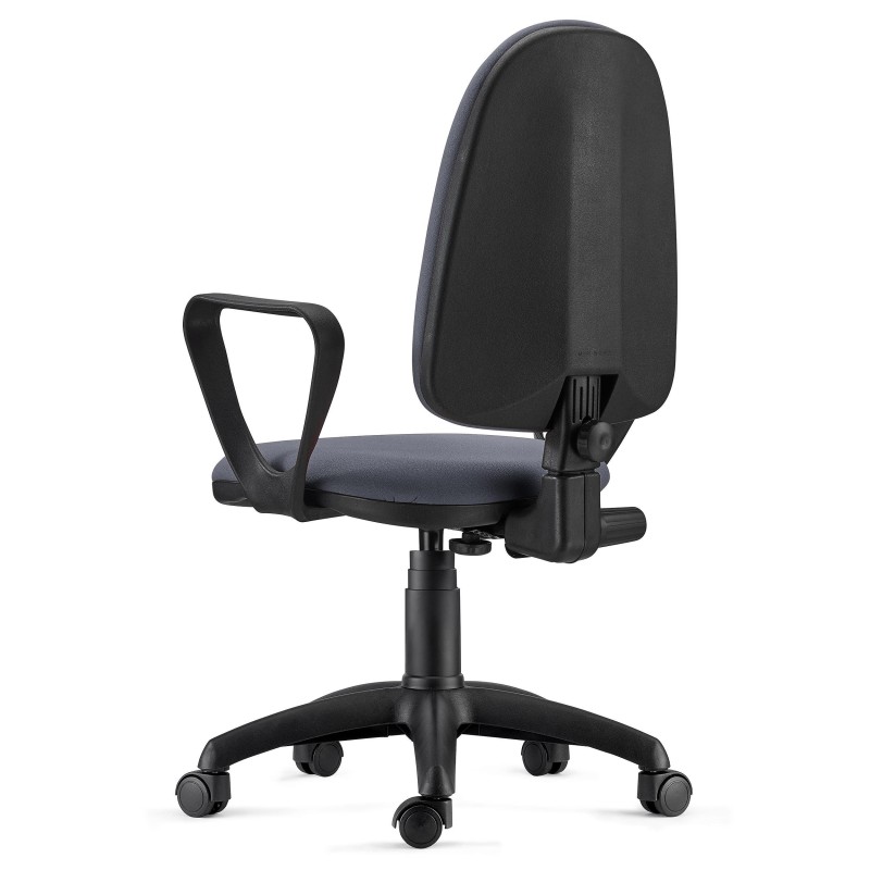Silla de Oficina ANDREA en Tela color Negro