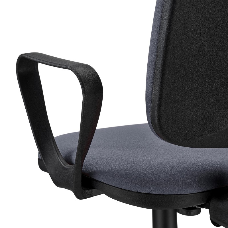 Silla de Oficina ANDREA en Tela color Negro